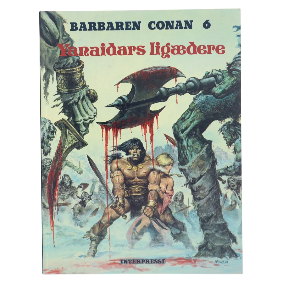 Barbaren Conan 6: Yanaidars ligædere (Bog)