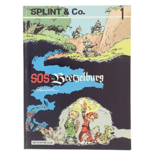 SOS fra Bretzelburg af Franquin (Bog)