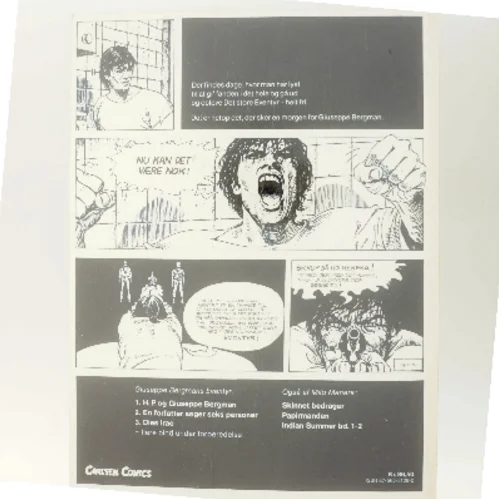 HP og Giuseppe Bergman af Milo Manara (Bog)