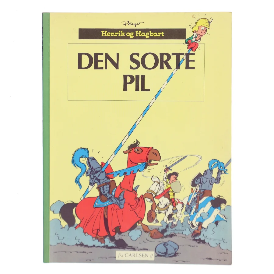 Den sorte pil af Peyo (Bog)