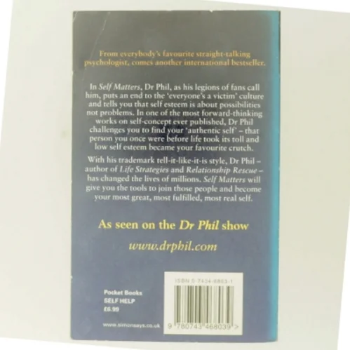 Self Matters af Phillip C. McGraw (Bog)