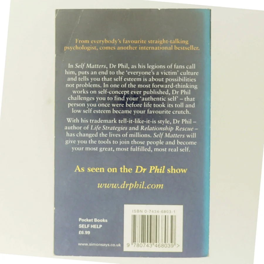 Self Matters af Phillip C. McGraw (Bog)