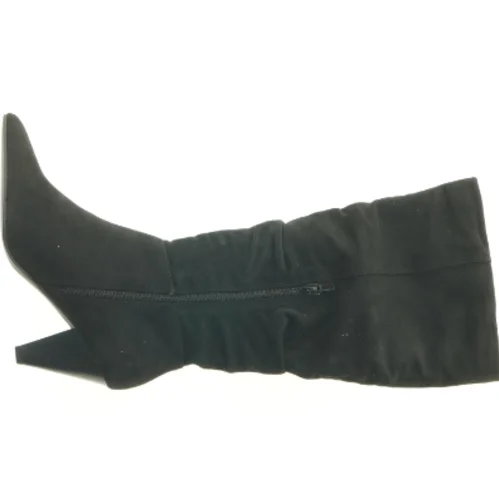 Sorte støvler med hæl (str. 39)