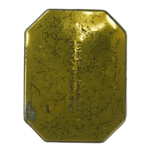 Gammel metaldåse (str. 13 x 10 x 5 cm)