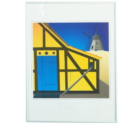 Indrammet Skagen plakat (str. 41 x 30 cm)