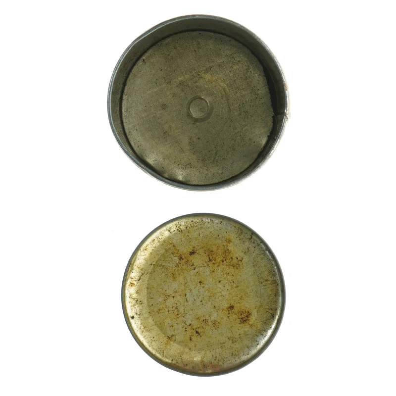 Vintage rød kaffedåse (str. 17 x 11 cm)