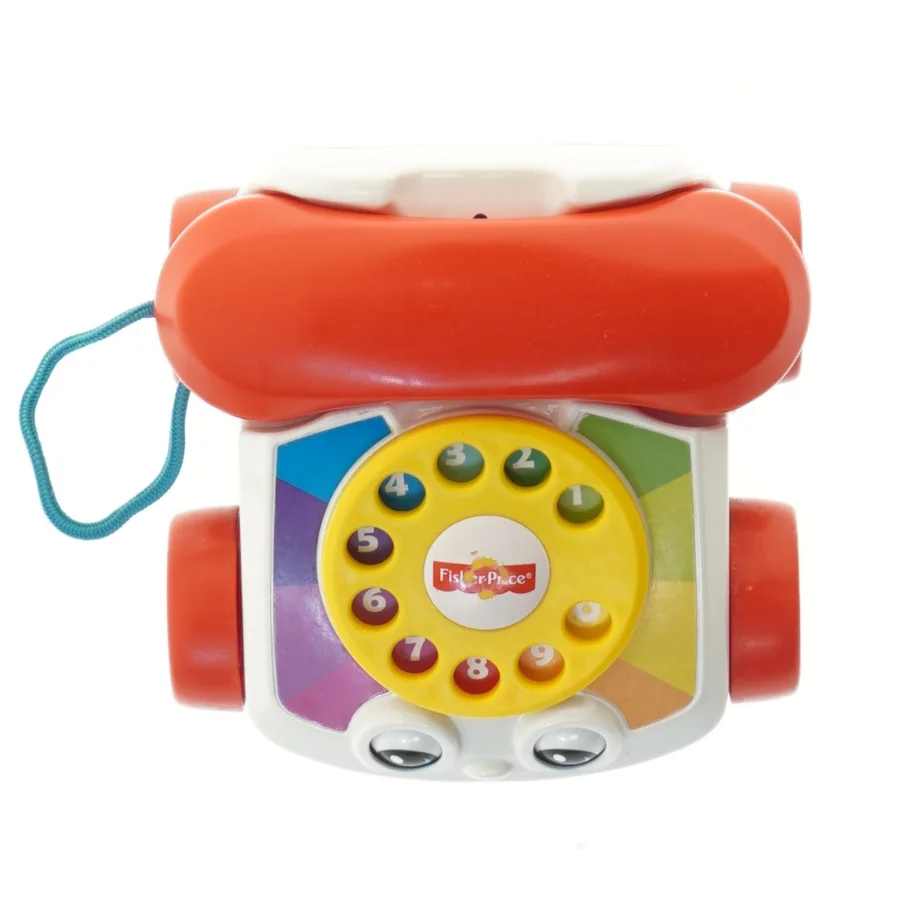 Telefon formet babylegetøj fra Fisher-Price (str. 16x16 cm)