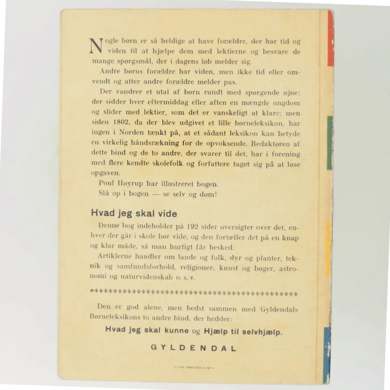 Gyldendals Børneleksikon (Bog)