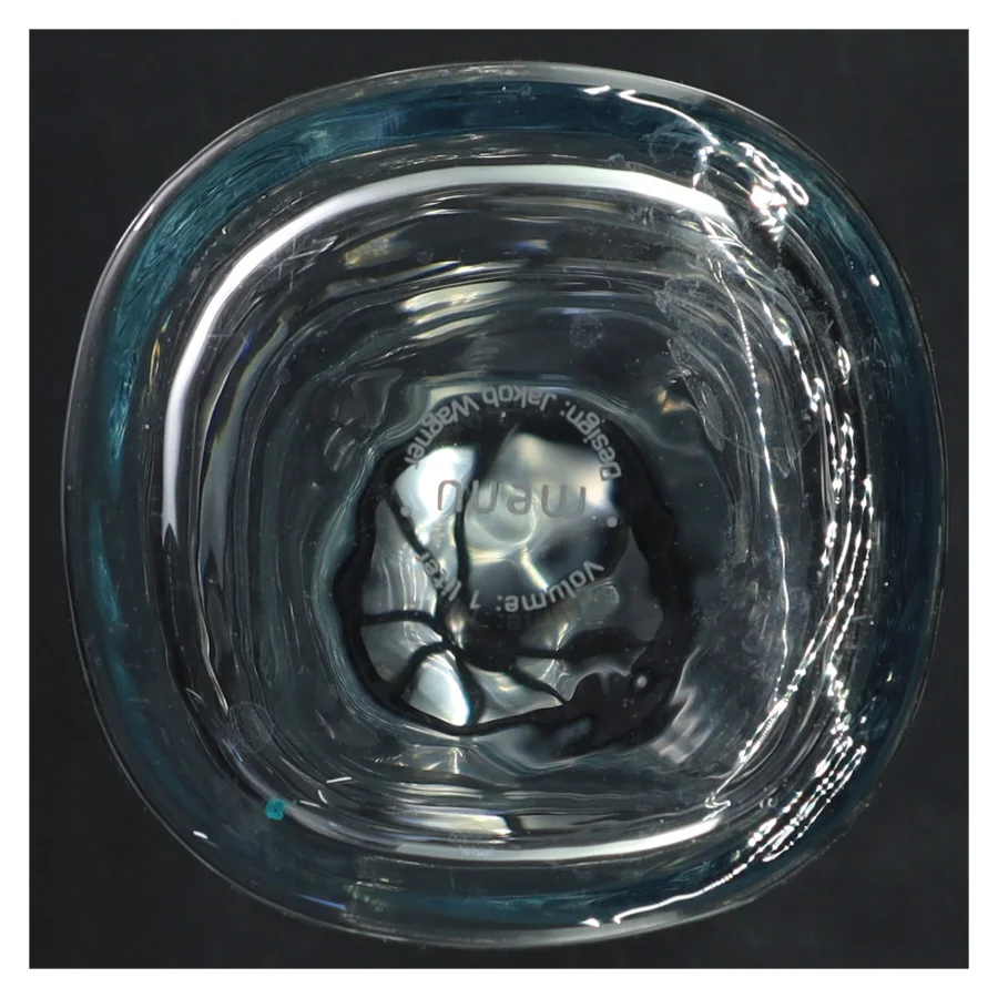 Glasflaske med låg fra Menu (str. 28x9 cm)