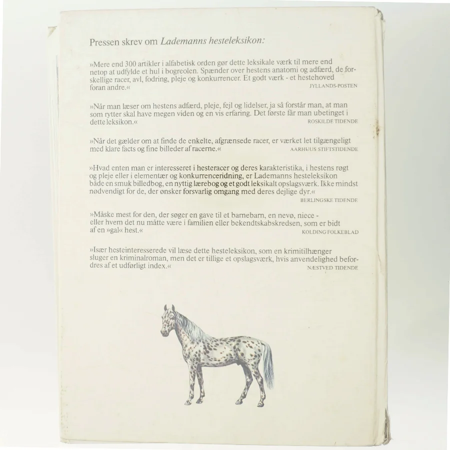 Lademanns hesteleksikon (Bog)