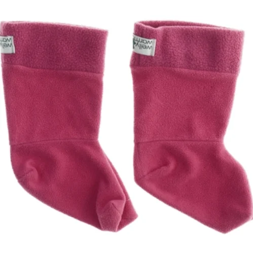 Børnesokker i fleece fra Welly Warmers (str. S. fodlænde. 14 cm)