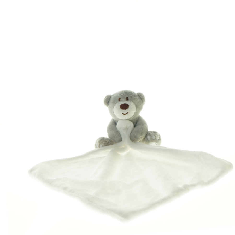 Bamseklud med bamsemotiv (str. 25 x 25 cm)