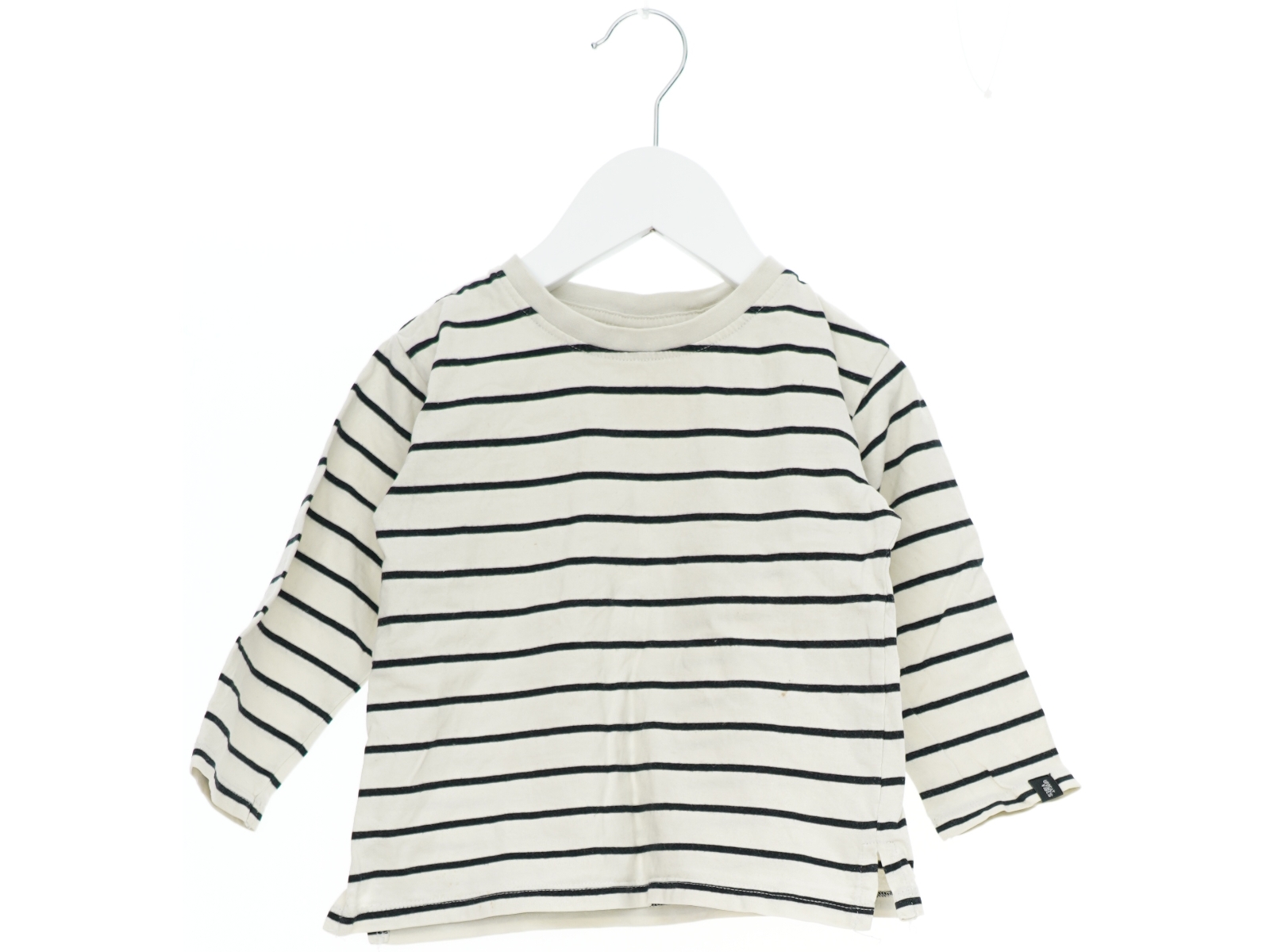 Langærmet stribet bluse fra Zara (str. 92)
