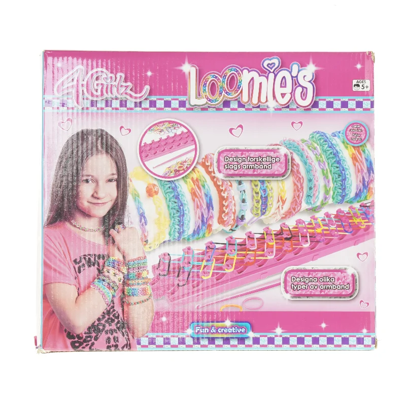Lav selv armbåndssæt fra Loomies (str. 29 x 26 cm)