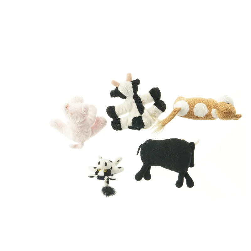 Køer og grise bamser (str. 24 x 15 cm)