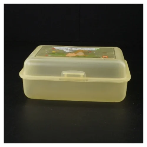 Madkasse i plastik (str. 17 x 13 cm)