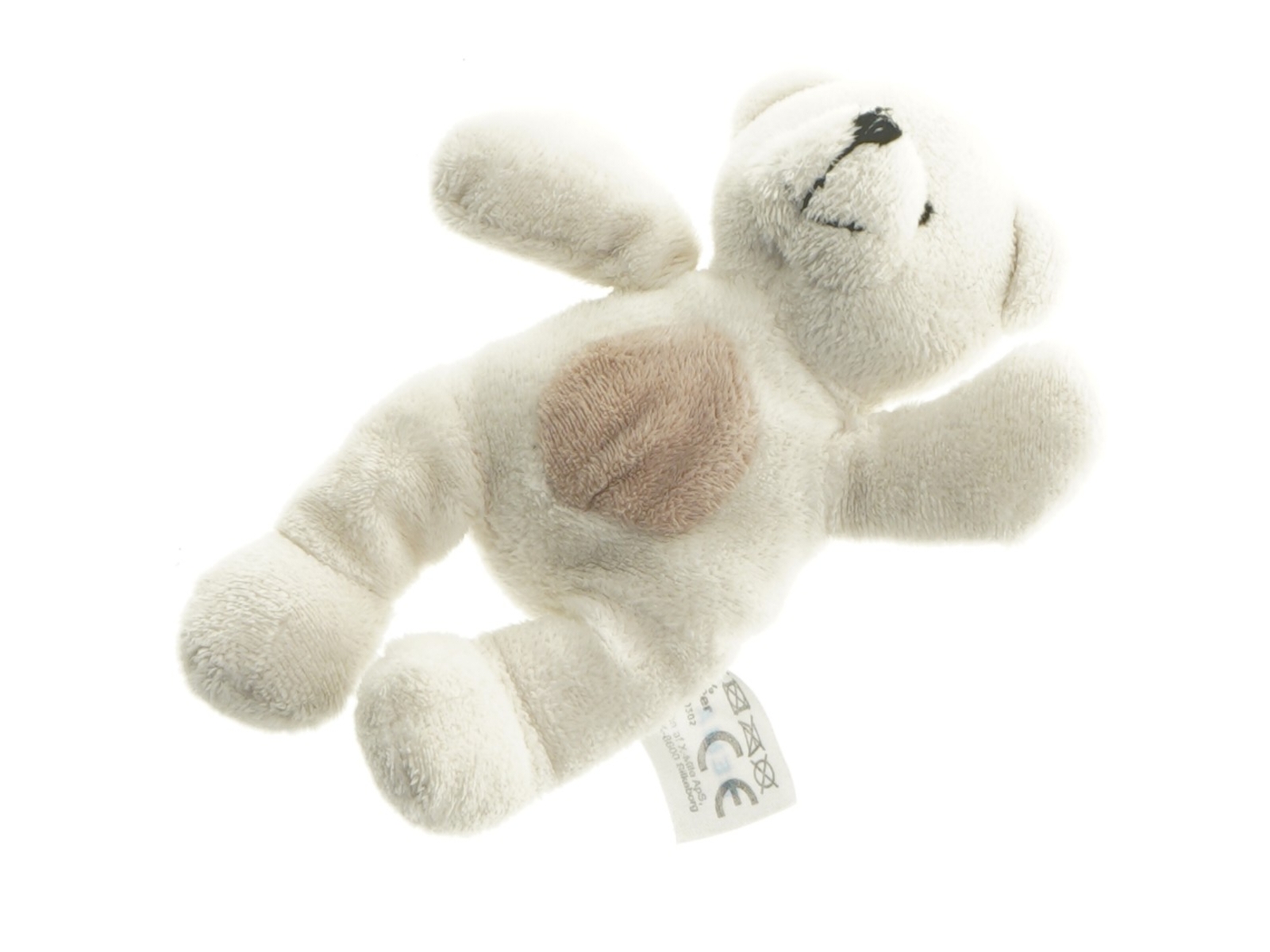 Hvid bamse (str. 15 cm)