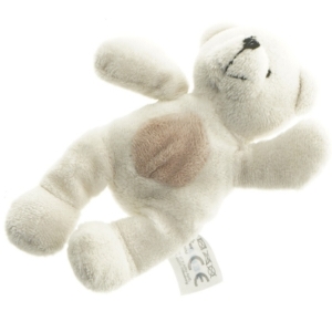 Hvid bamse (str. 15 cm)