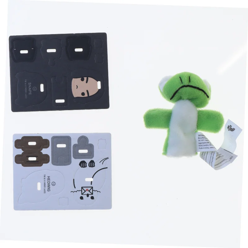 Harry Potter pap figur og bamse (str. 9 x 7 cm)