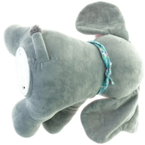 Elefant bamse med elektronik (str. 25 x 20 cm)