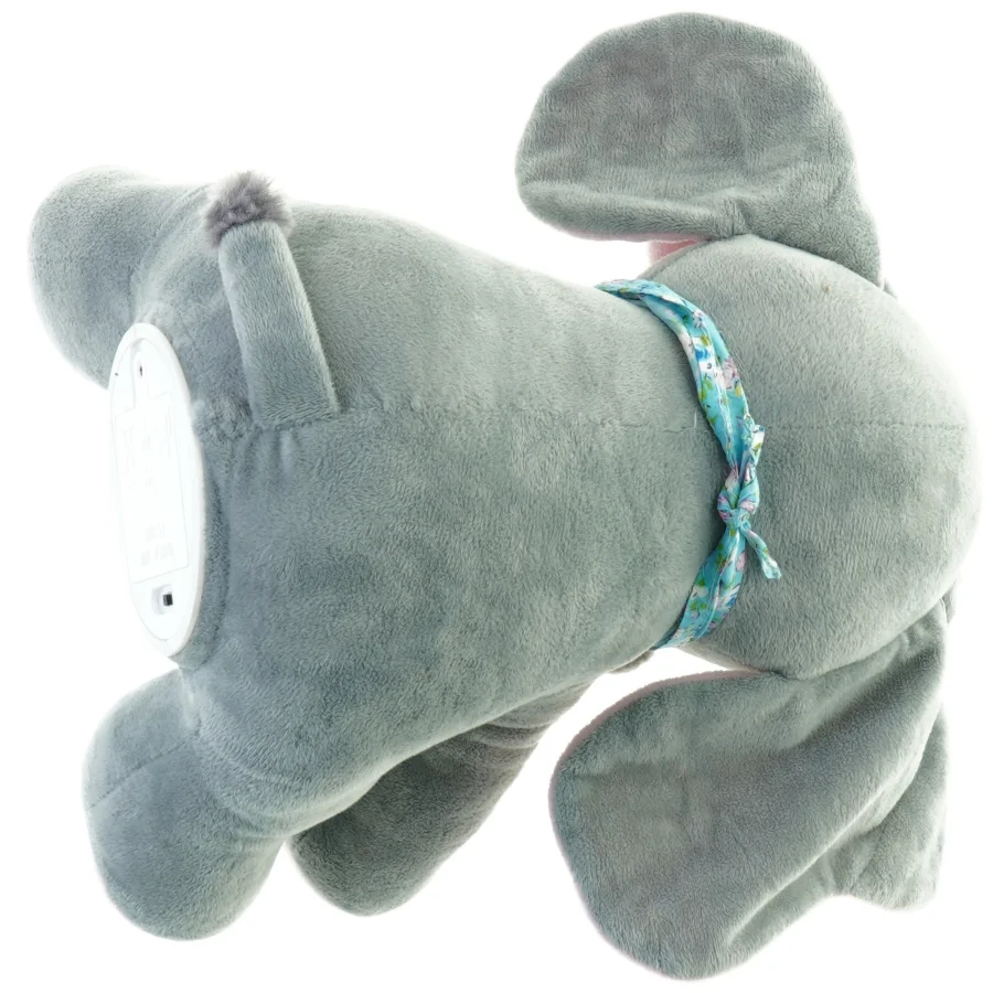 Elefant bamse med elektronik (str. 25 x 20 cm)