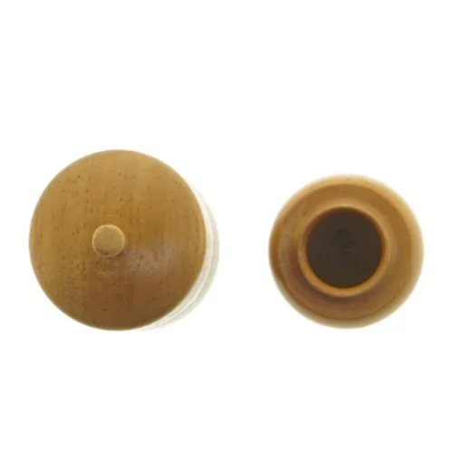 Træbeholdere med låg (str. 10 x 6 cm og 5 x 4 cm)