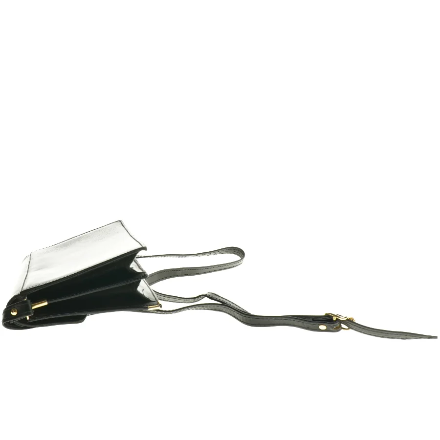 Sort skuldertaske (str. 25 x 16 cm)