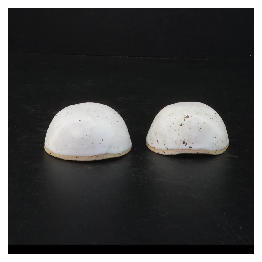 Håndmalede keramikskåle (str. 4 x 8 cm)