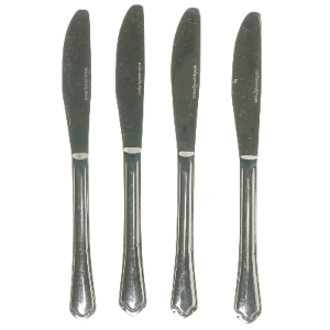 Sæt af 4 knive fra Aida (str. 4 stk 21,5 cm)