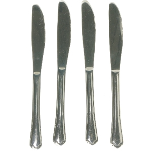 Sæt af 4 knive fra Aida (str. 4 stk 21,5 cm)