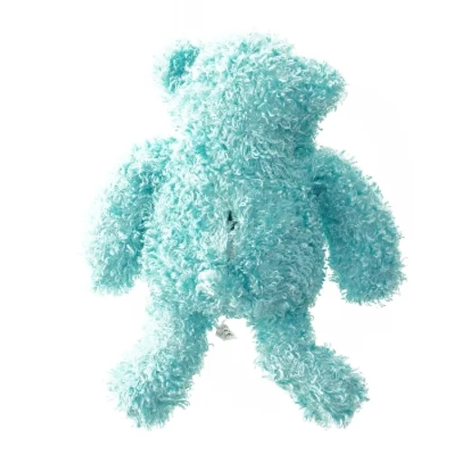 Blå bamse plys legetøj (str. 40 cm)