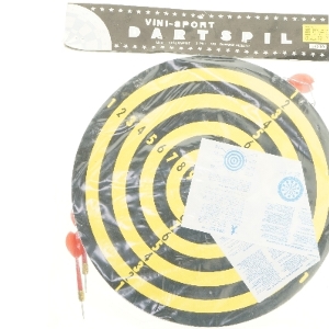 Dartskive sæt fra Vini-Sport (str. Ø 38 cm)