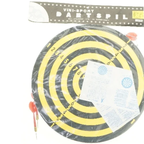 Dartskive sæt fra Vini-Sport (str. Ø 38 cm)