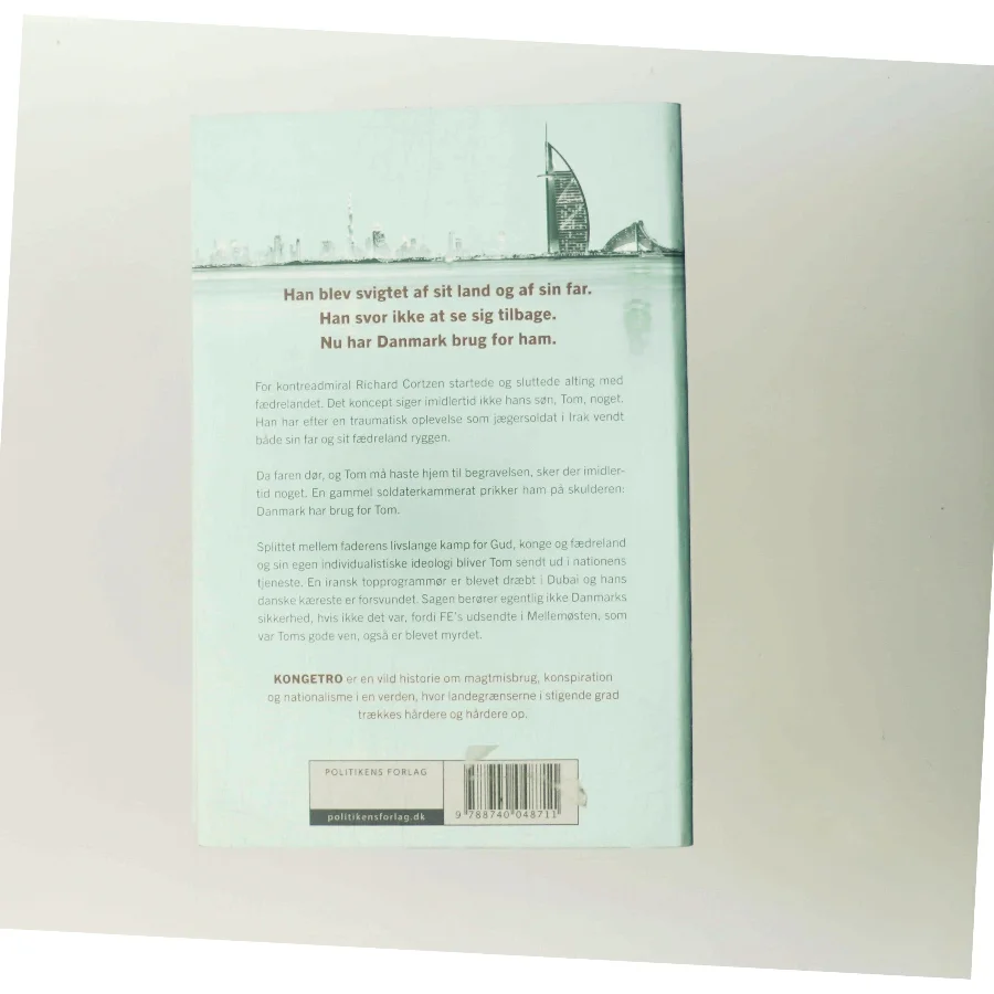 Kongetro : spændingsroman af Tobias Bukkehave (f. 1980) (Bog)