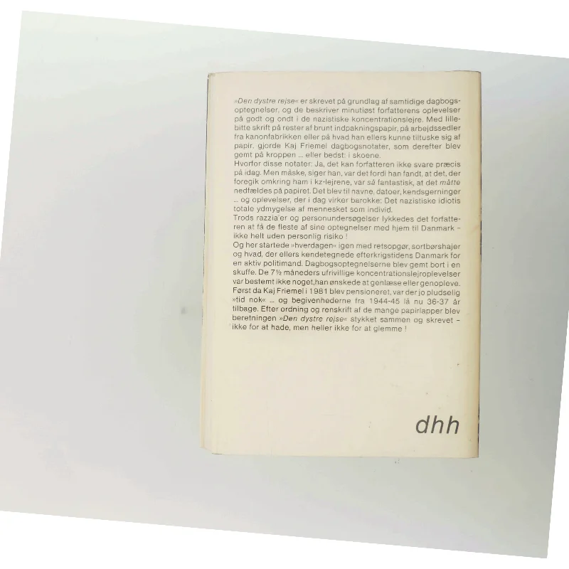 Den dystre rejse af Kaj Friemel (Bog)