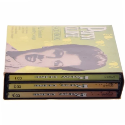 Patsy Cline 3-CD Box (DVD)