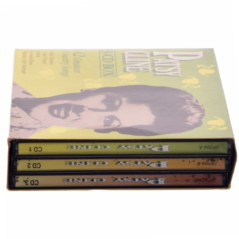 Patsy Cline 3-CD Box (DVD)