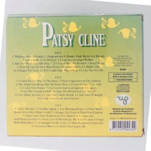 Patsy Cline 3-CD Box (DVD)