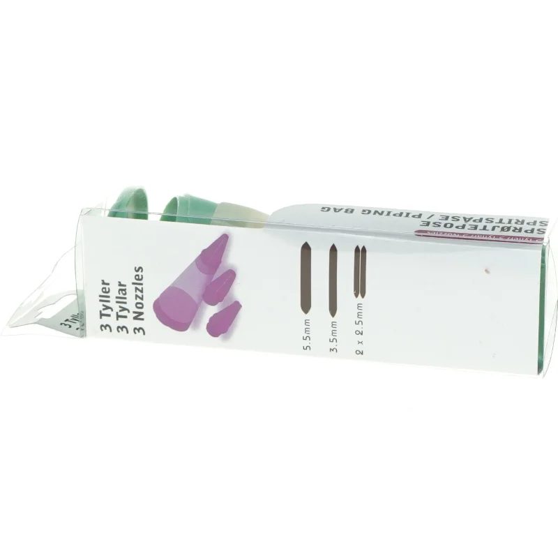 Sprøjtepose fra Silicone (str. 15 x 5 cm)