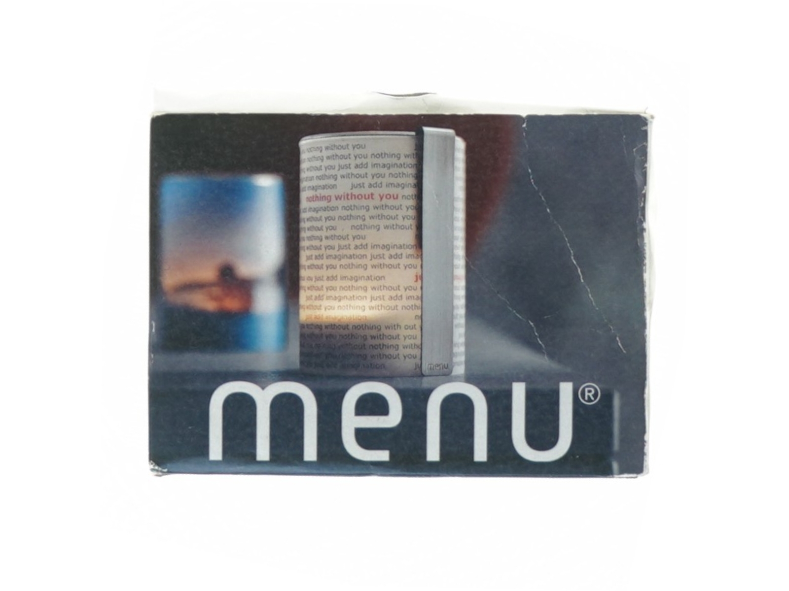 Lysestager fra Menu (str. 13 x 7 x 10 cm ja)