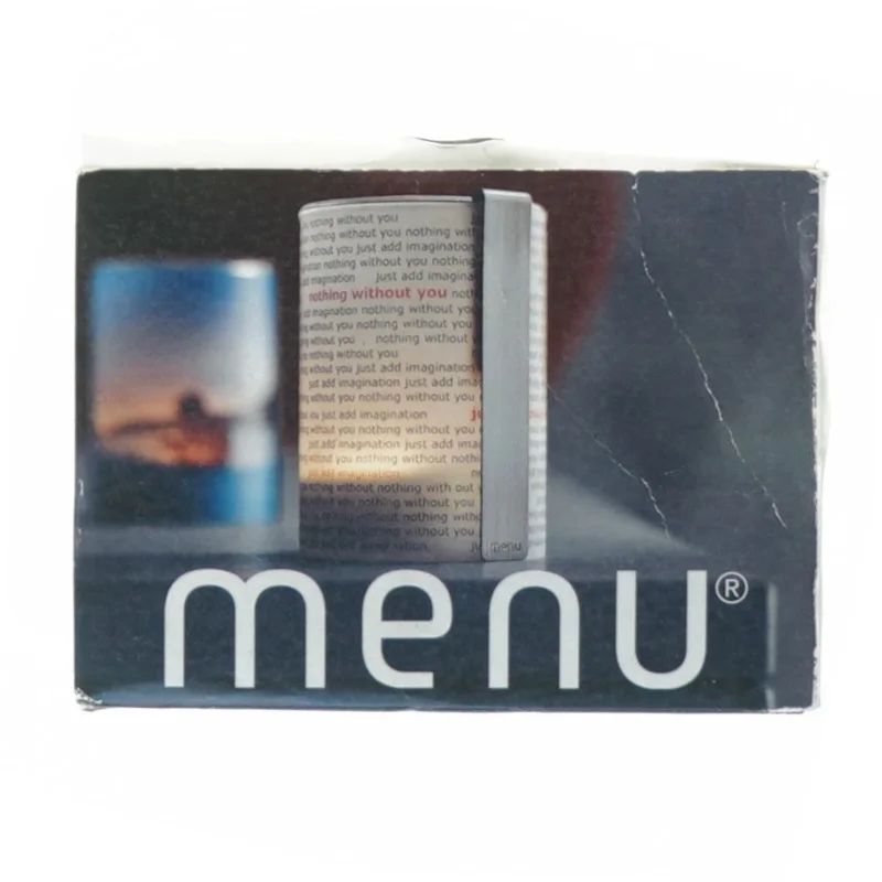 Lysestager fra Menu (str. 13 x 7 x 10 cm ja)