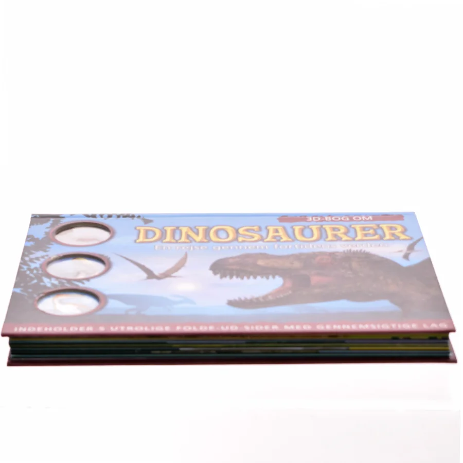 3D-bog om dinosaurer : en rejse gennem fortidens verden af Barbara Taylor (Bog)