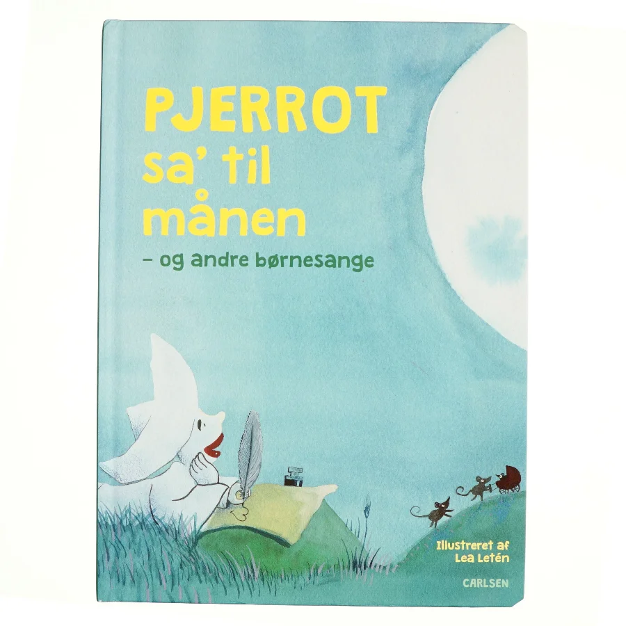 Pjerrot sa' til månen - og andre børnesange (Bog)