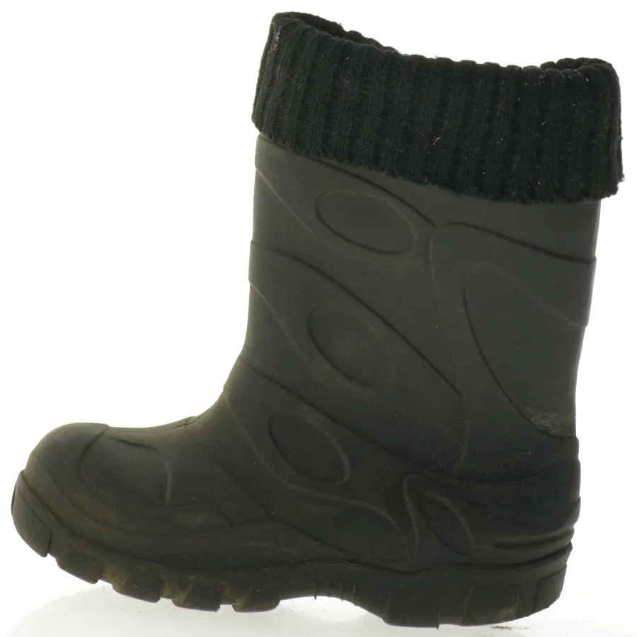 Gummistøvler med foer (str. 29)