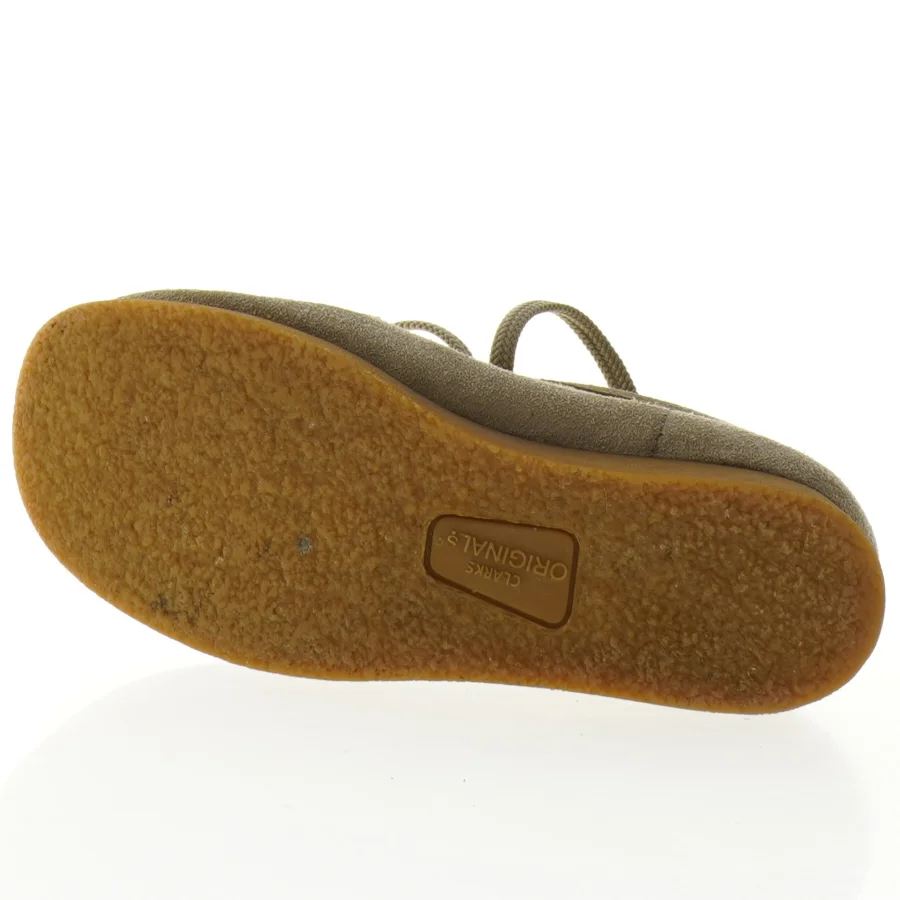 Brugte beige dame loafers fra Clarks Originals (str. 29)