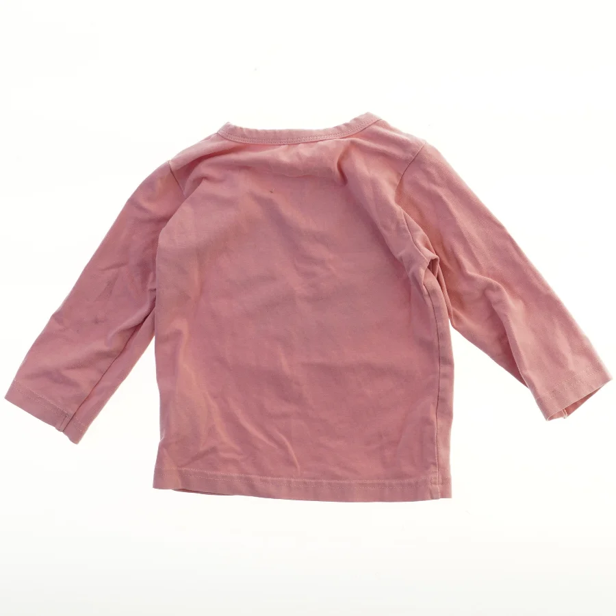 Langærmet bluse med blomsterprint fra Danefæ (str. 74)