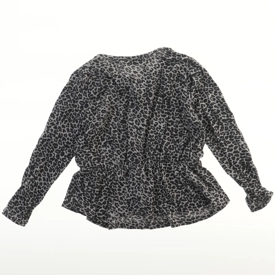 Langærmet leopardmønstret bluse fra MarMar (str. 104)