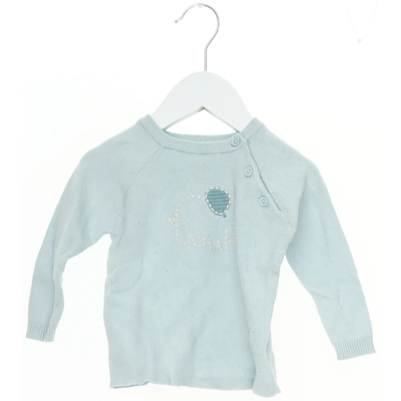 Babysweater med Elefantmotiv (str. 68)