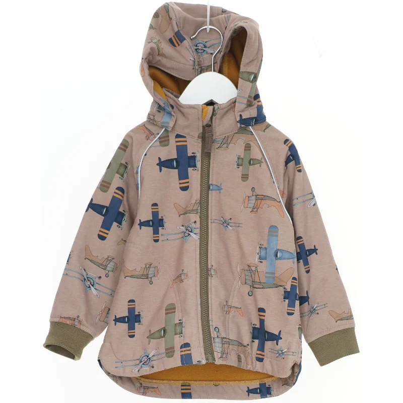 Børnejakke med flyprint fra Name It (str. 92)