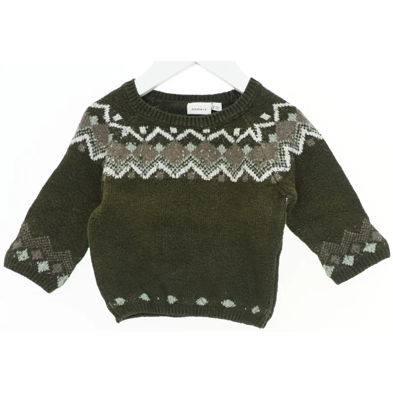 Striktrøje med mønster fra Name It (str. 62)